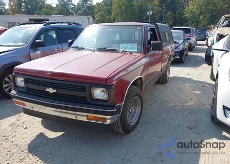 1991 Chevrolet S Truck S10 z USA, uszkodzony, nr VIN 1GCCS14Z8M2100640